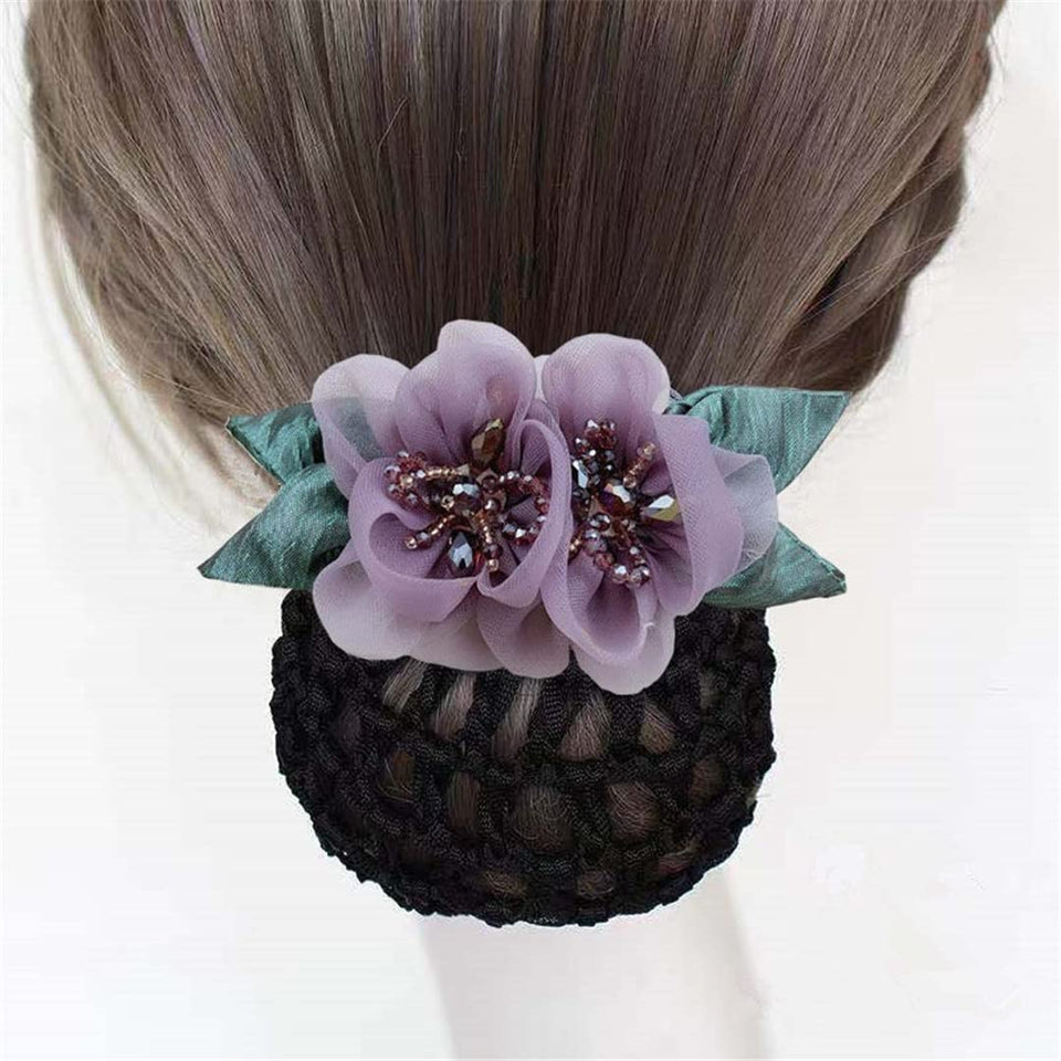 Korean Style Flower Hair Bun