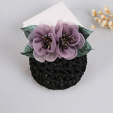 Korean Style Flower Hair Bun