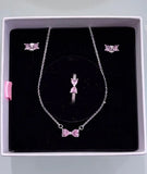 Stainless Steel Sparkling Bow Gift Set