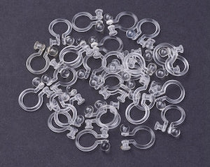 Plastic resin clips-on Earring Converter Pack Of 2
