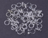 Plastic resin clips-on Earring Converter Pack Of 2