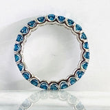 Blue Diamond Ring