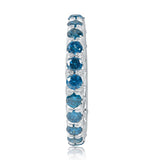 Blue Diamond Ring