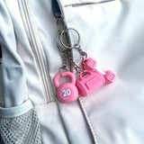Mini Gym Keychain Set