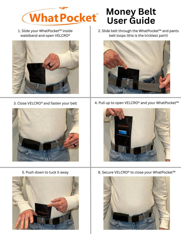 Hybrid Travel Wallet Money Belt