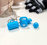 Mini Gym Keychain Set