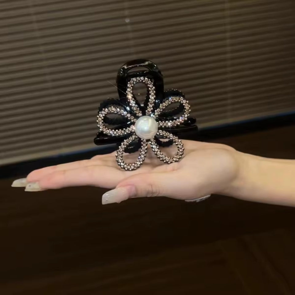 Flash Diamond Sunflower Hair Clip