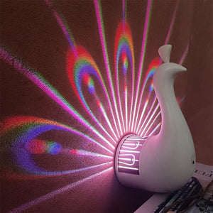 Peacock Colorful Wall Lamp