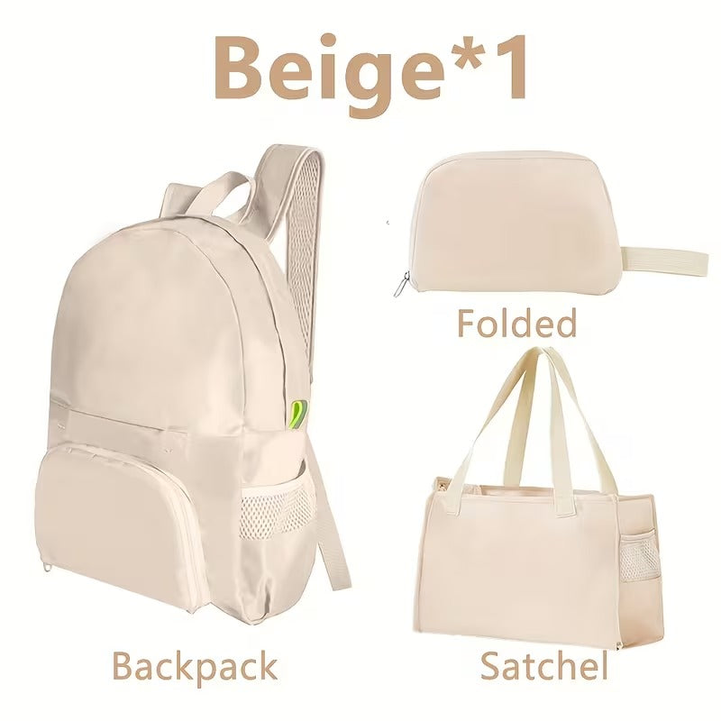 3-in-1 lightweight and foldable bag