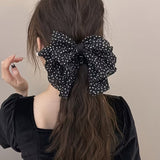 French-Style Small Half-Up Ponytail Clip