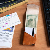 Handmade Full Grain Leather Trifold Wallet