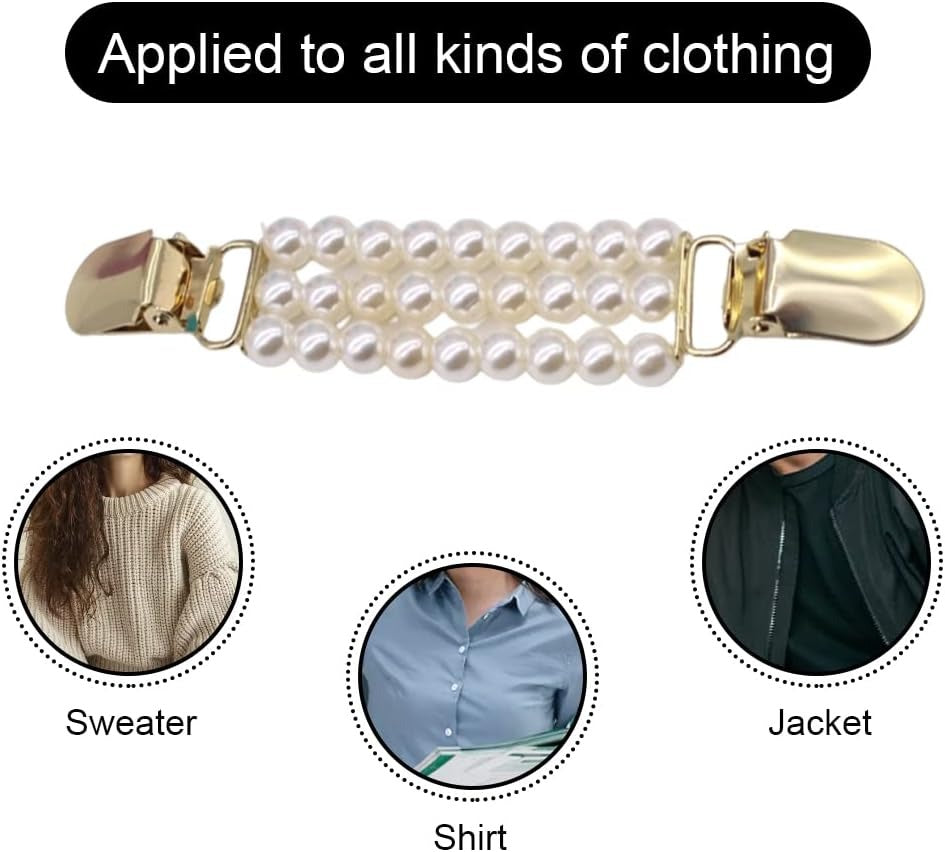 Shirt Fitted Pearl Clip