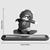Cute Car Dashboard Sliding Panda