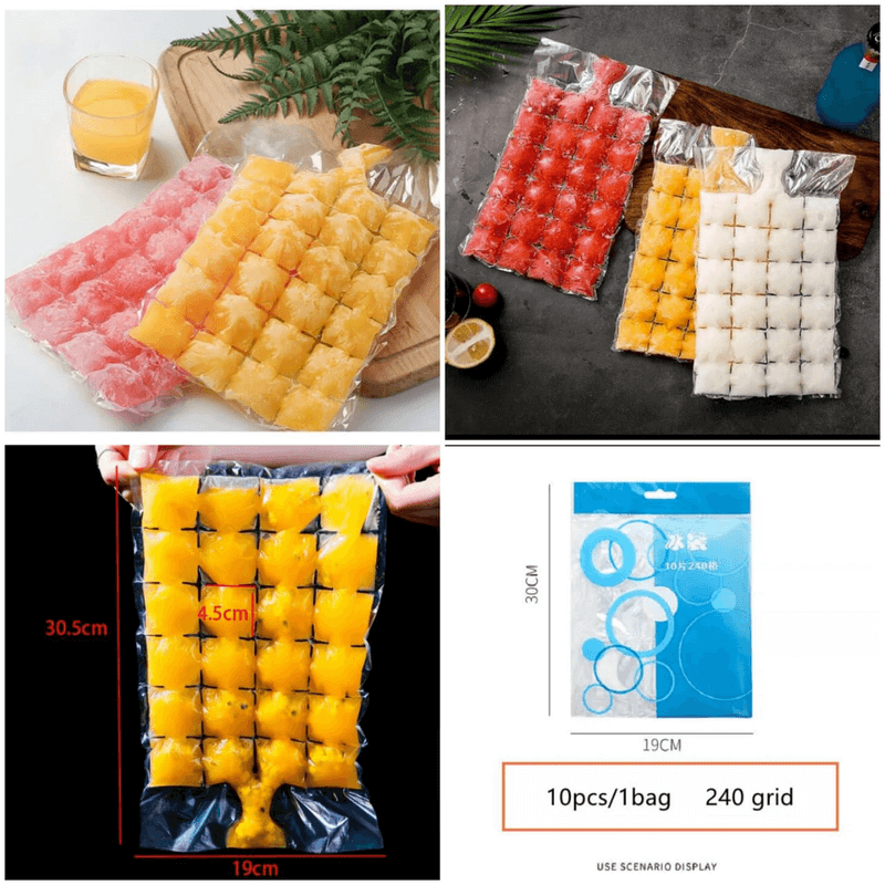 Disposable Ice Cube Bags