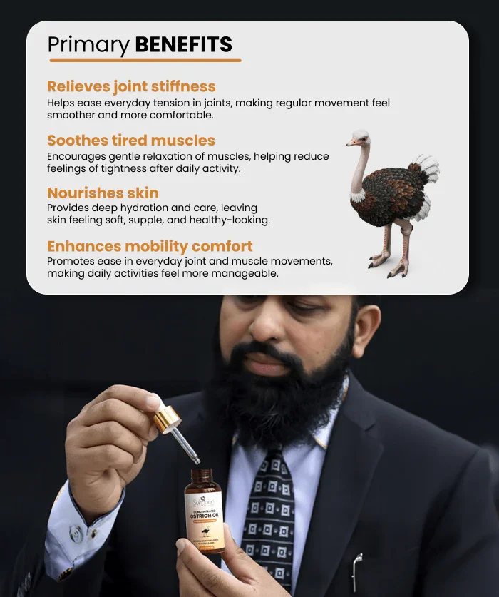 Pain Relief Ostrich Oil