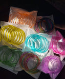 Trendy Glossy Jelly Bangles