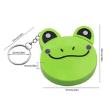 Cute Measure Tape Animal Shape key Ring