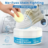 Our Most Viral White Shoe Cleaning Cream™( With Free Sponge🔥 )