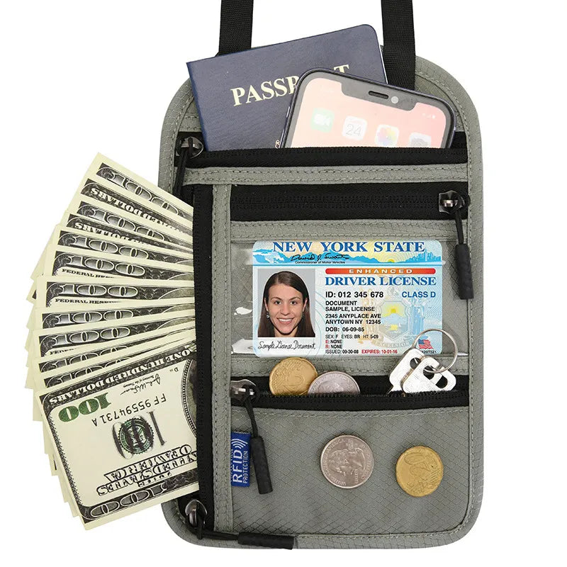 RFID Crossbody Shoulder Storage Bag