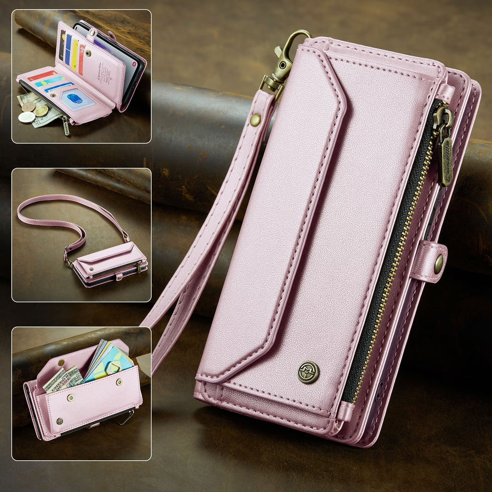 📱✨ Stylish Crossbody Phone Case with Card Slots ✨👜