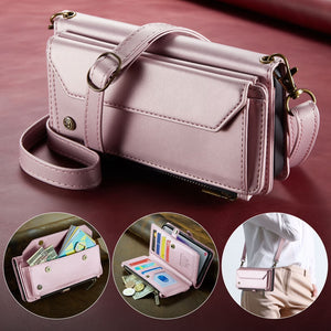 📱✨ Stylish Crossbody Phone Case with Card Slots ✨👜