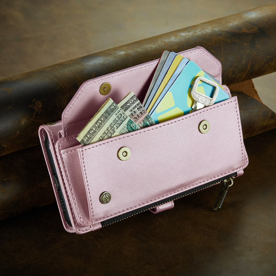 📱✨ Stylish Crossbody Phone Case with Card Slots ✨👜