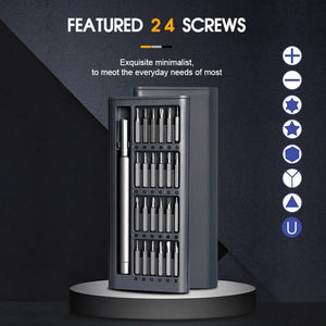 24 in 1 Magnetic Screwdriver Kit
