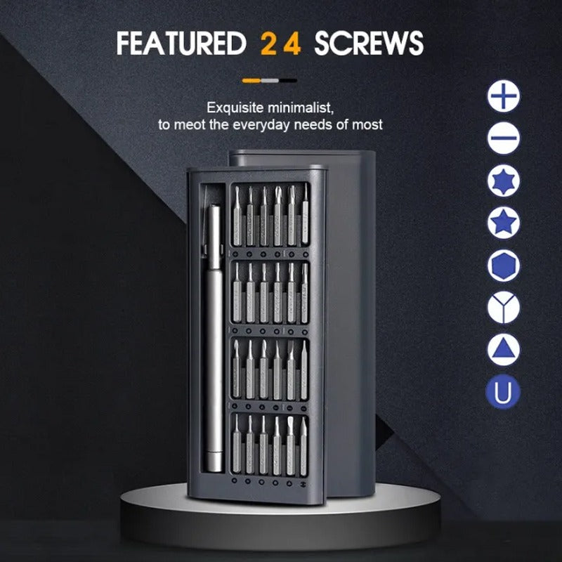 24 in 1 Magnetic Screwdriver Kit