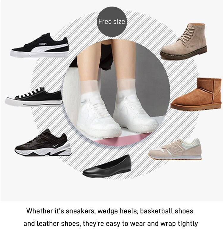 Reusable Non-Slip Washable Shoe Covers