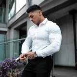 Men Shaper Muscle Chest Shoulders Padded Underwear Compression T-Shirts