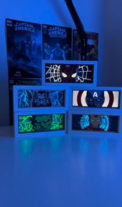 Marvel led decoration frame