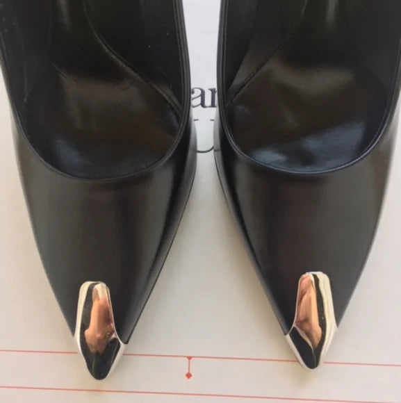 Punk leather pumps (Pair)