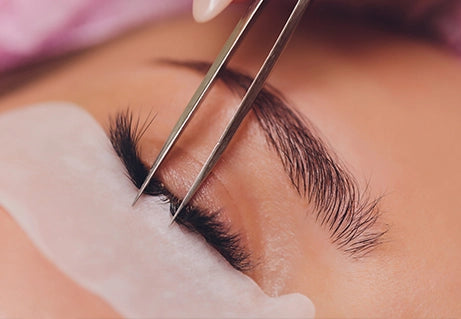Stainless Steel Pointed Eyelash Tweezers