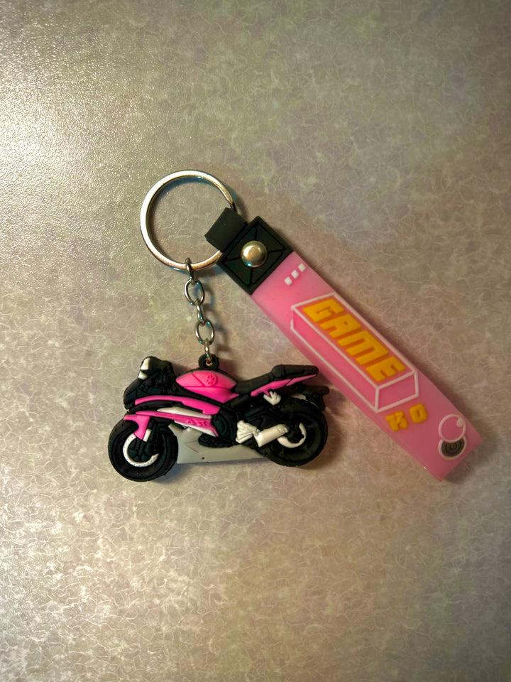 Silicone keychain Hotwheels MOTOR