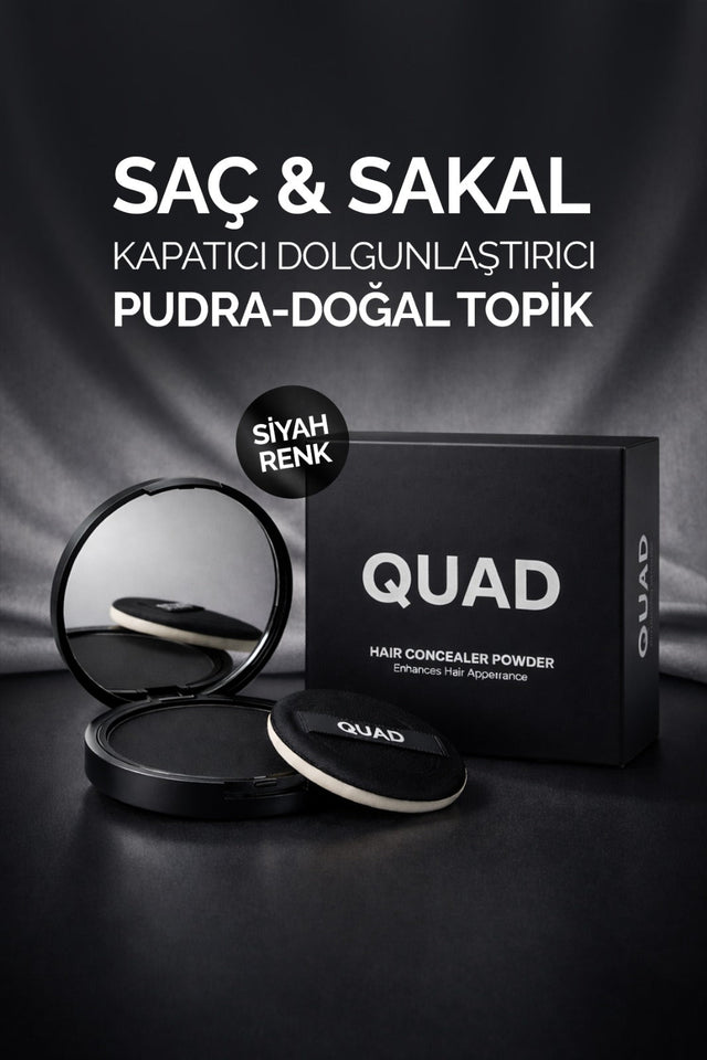 Quad Hair Concealer Powder – Instant Natural Density ( china import )