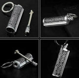 Metal Fire Starter Lighter Waterproof Flint Match