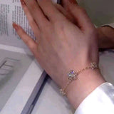 Elegant Flower Design  Bracelet