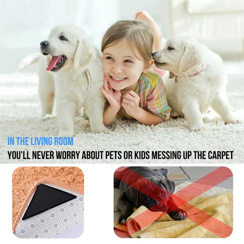 Rug Carpet Mat Grippers pack of 4