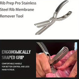 Rib Membrane Remover Kitchen Stainless Steel Tool for BBQ Rib Skin Removal