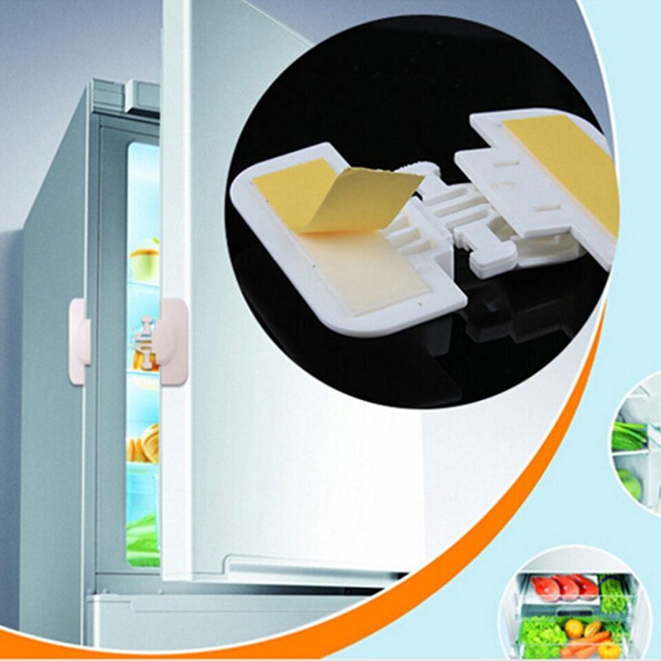 Safety Kids Toddler Child Freezer Door Lock ( Pack of 3 )