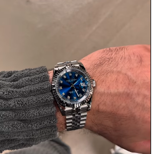 Midnight Aura – Roman Dial Timepiece