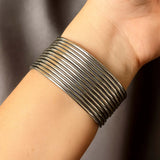 Golden Metal Bangles- Set of 7