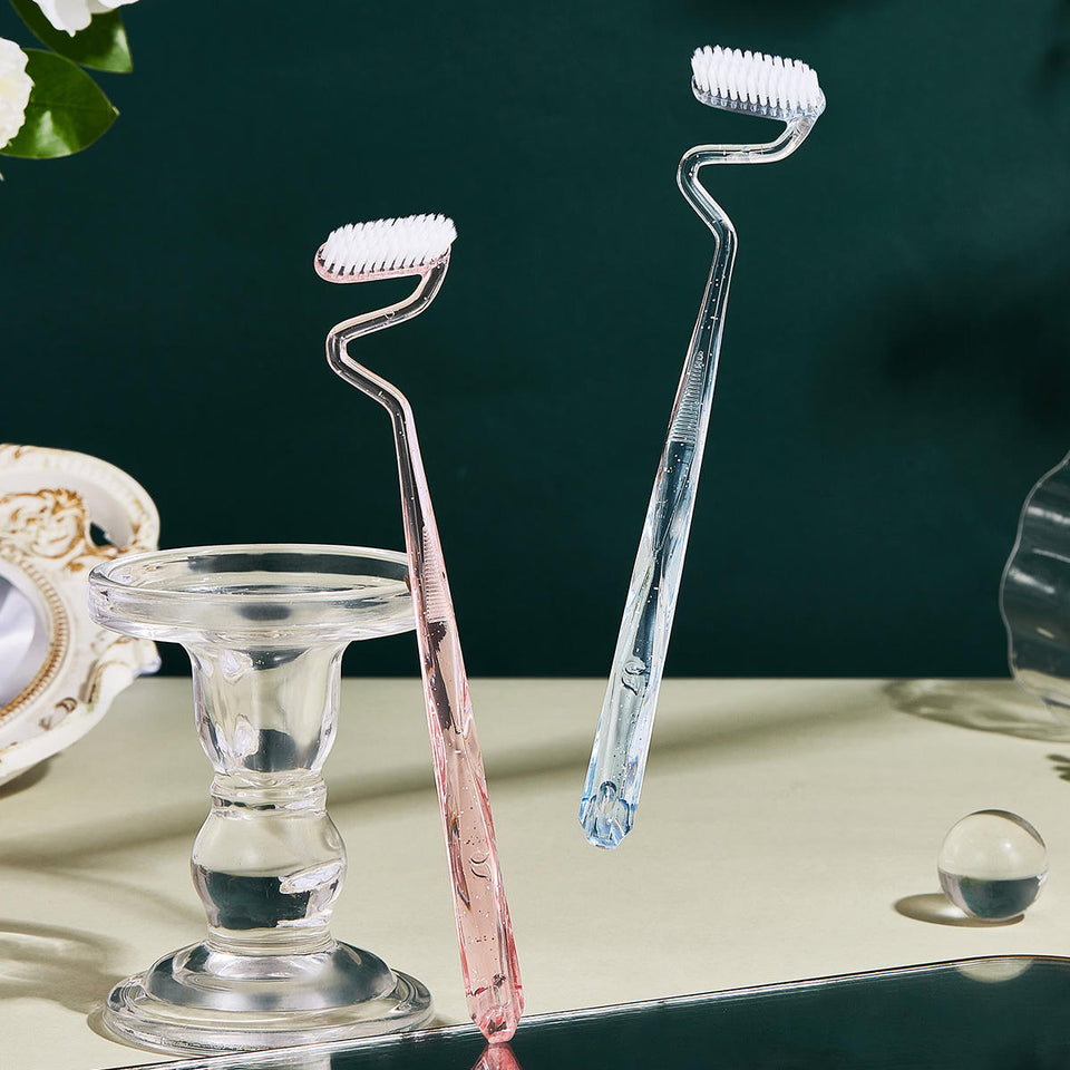 T-Shaped Vertical Soft Toothbrush