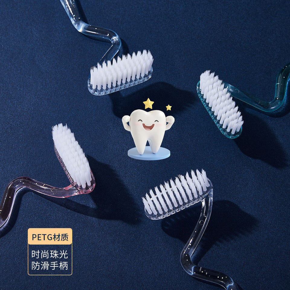 T-Shaped Vertical Soft Toothbrush