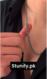 Silver Curb Chain
