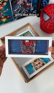 Marvel led decoration frame