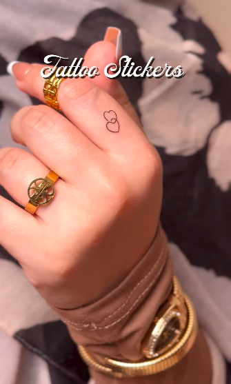 Mini Tattoos Strip pack of 2 in different design